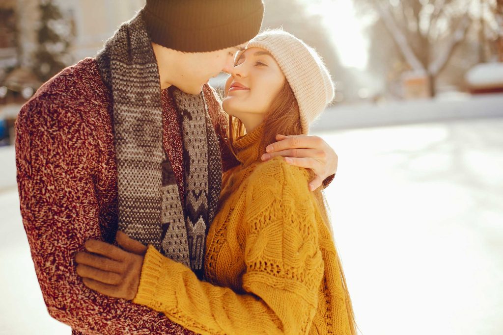 Man and woman warmly embracing in the snow, symbolizing the intimate connection and enhanced vitality that can be achieved through iViagra IV Therapy at Revive and Drip Medical Spa. This image reflects the rejuvenation of sexual performance and overall well-being that this therapy offers, helping couples reconnect and enjoy a healthier, more fulfilling relationship. Set against a snowy backdrop, the embrace signifies the warmth and closeness that can be rekindled through targeted treatments like iViagra IV Therapy. Revive and Drip provides a comprehensive range of wellness and aesthetic services, including Botox, dermal fillers, IV therapy, and weight loss treatments, all designed to enhance both physical appearance and overall health. The spa's commitment to holistic care and personalized treatment ensures that each client receives the support they need to achieve their wellness goals in a luxurious, comfortable environment, whether they are seeking improved sexual performance, aesthetic enhancements, or general wellness.